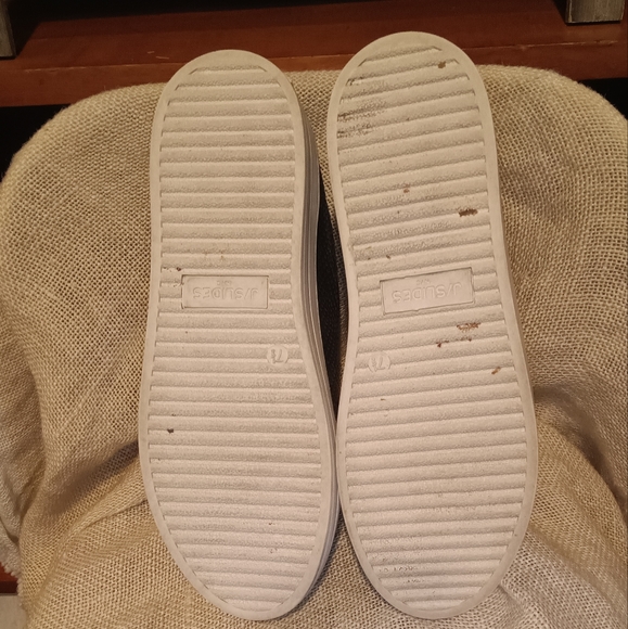 Black Real Leather J Slides - Picture 3 of 6